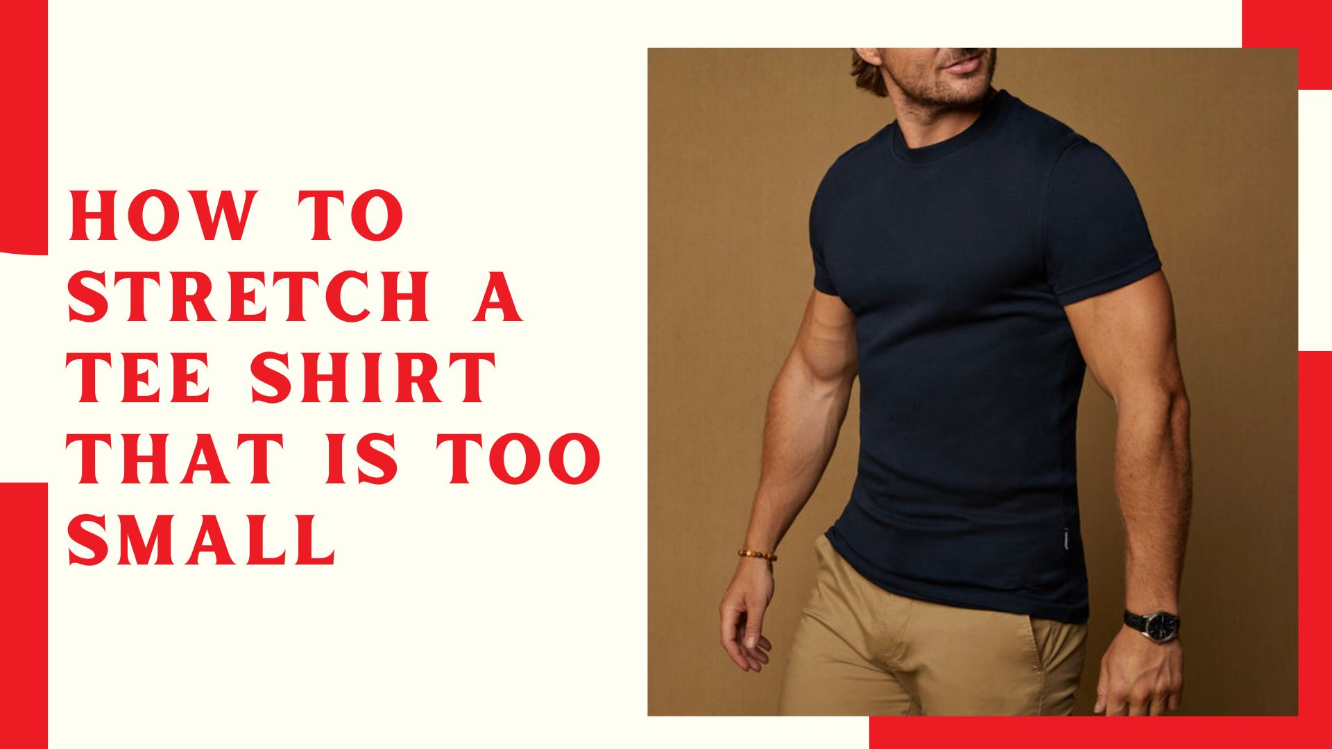 How To Stretch A Tee Shirt That Is Too Small