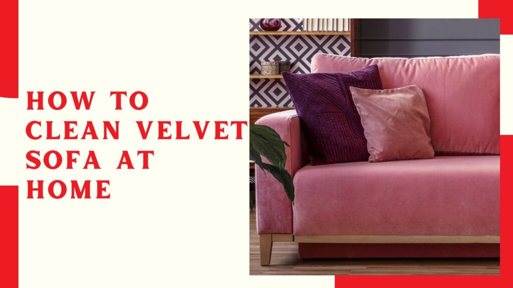 How To Clean Velvet Sofa At Home