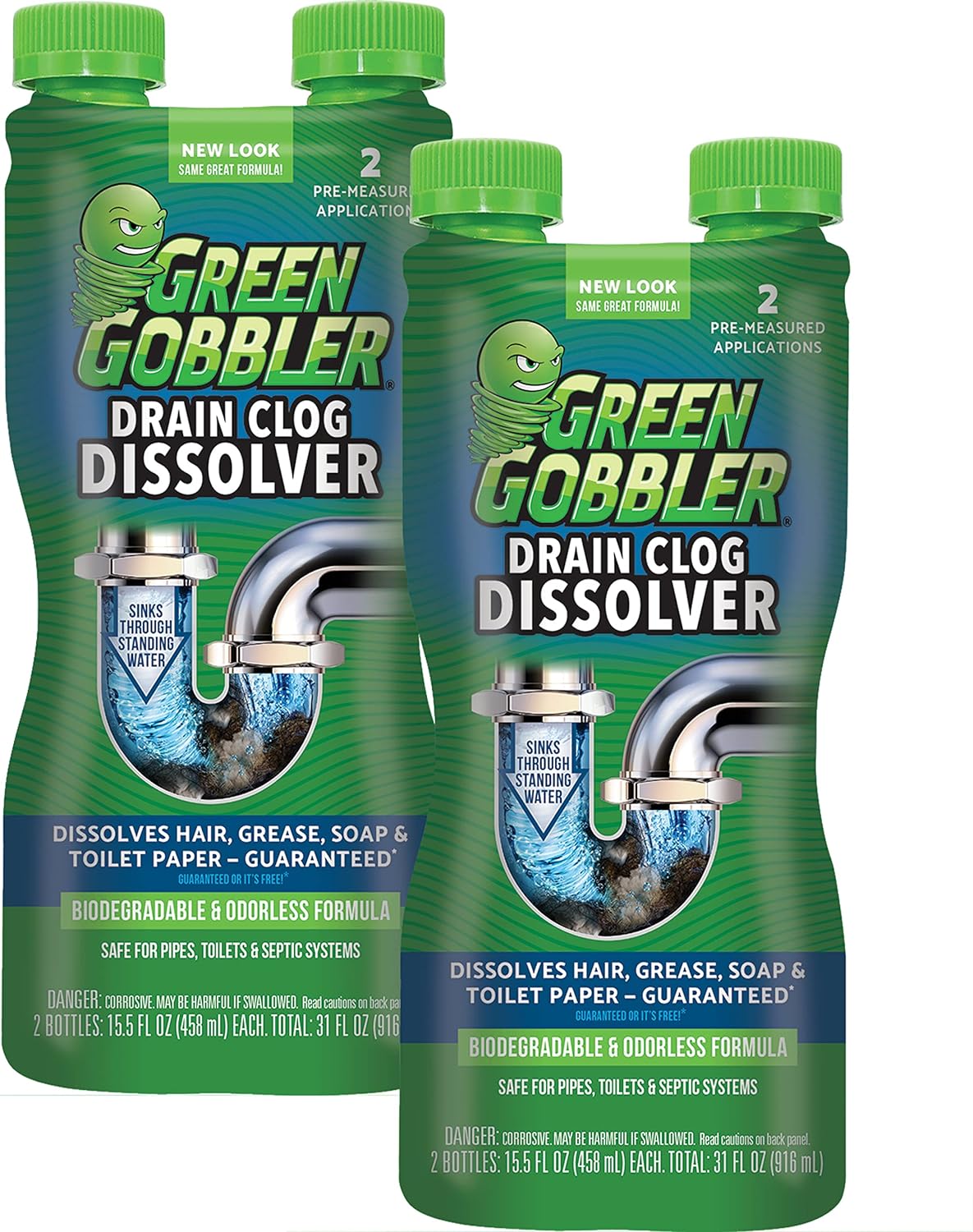 Green Gobbler Hair Drain Clog Remover