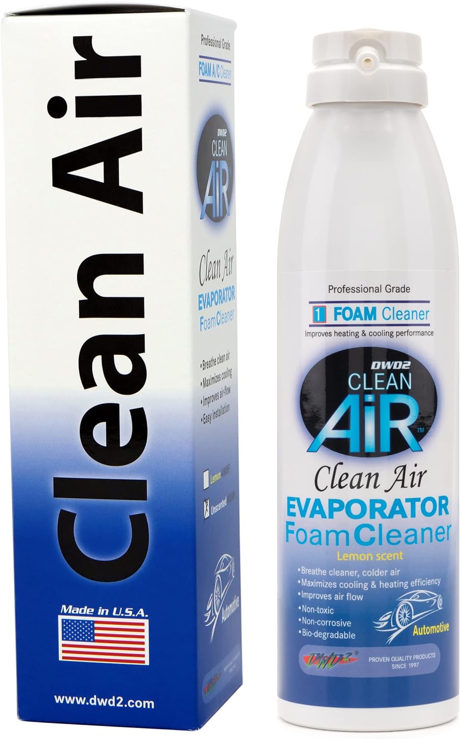 DWD2 Clean AIR  Evaporator Coil Cleaner