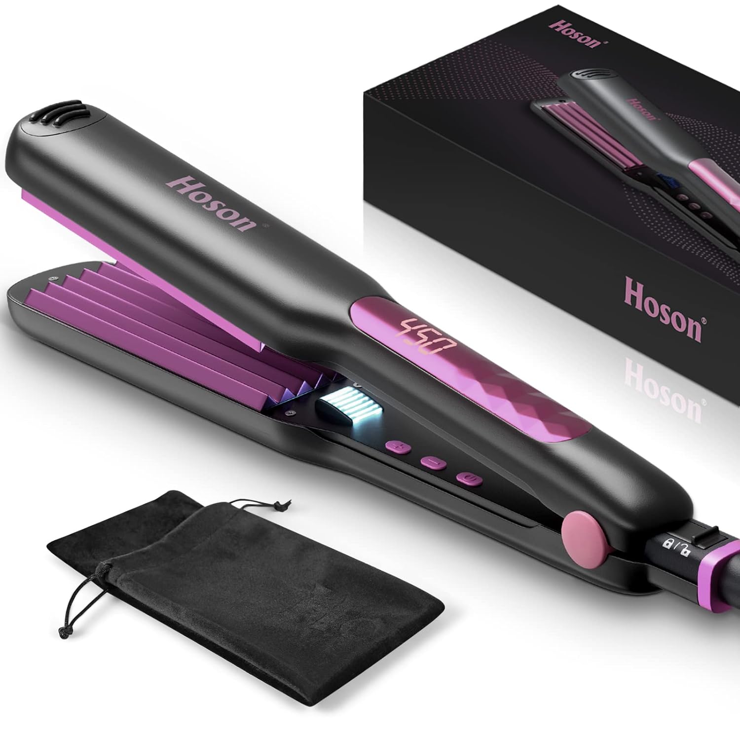 Hoson Hair Crimper Iron 