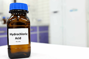 Hydrochloric Acid (HCl): 
