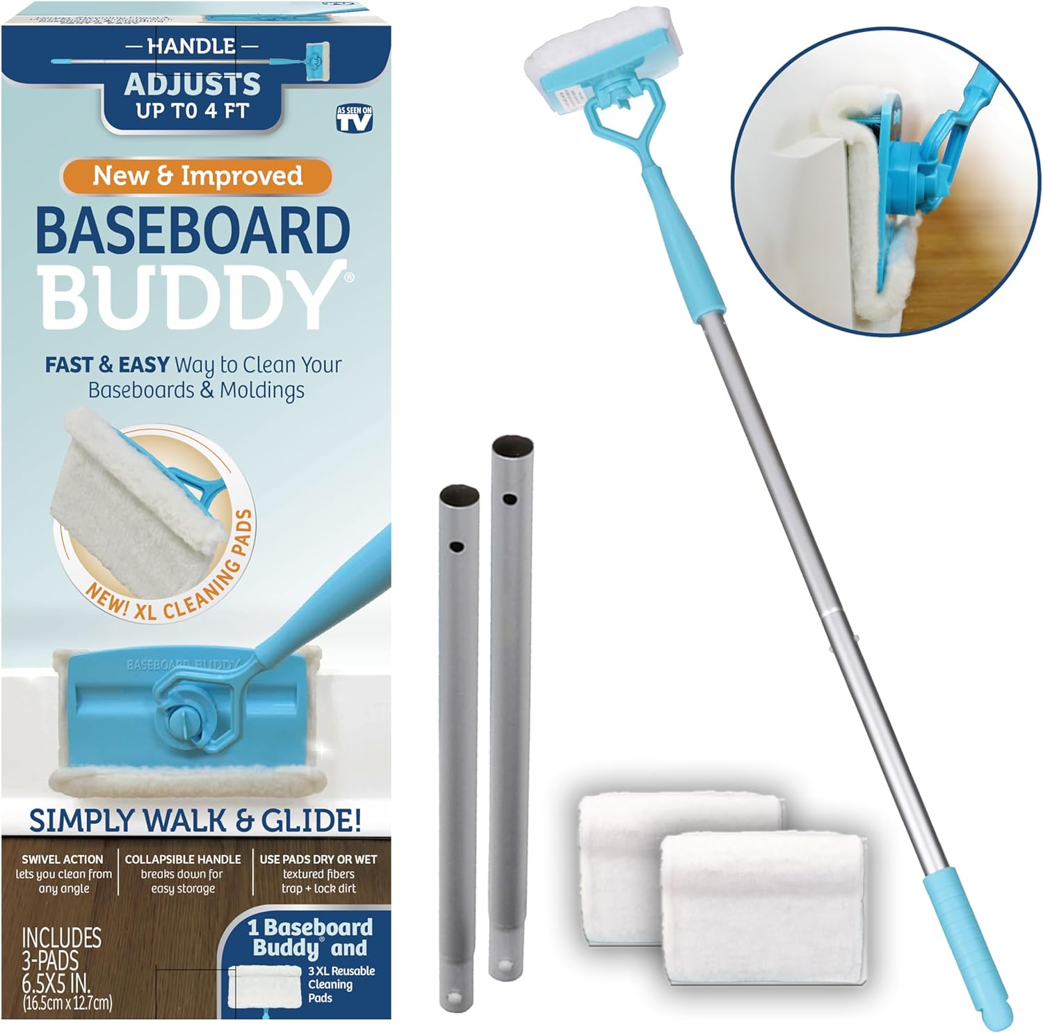 Baseboard & Molding Cleaning Tool