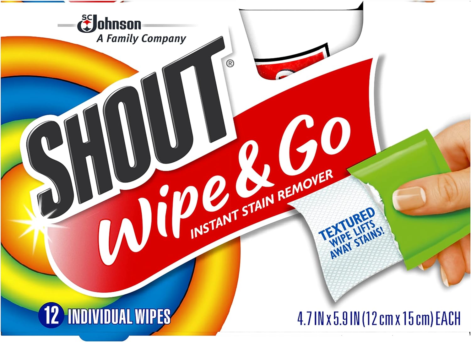 Instant Stain Remover Wipes