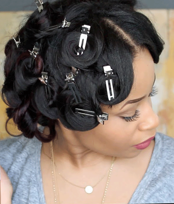 Pin Curls
