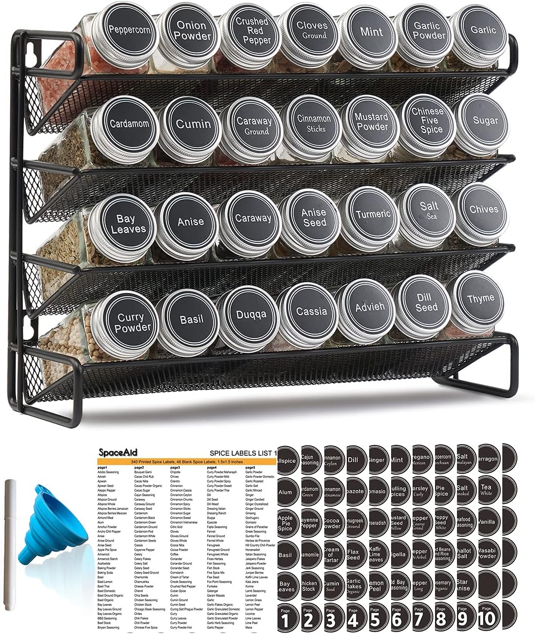 SpaceAid Spice Rack Organizer 