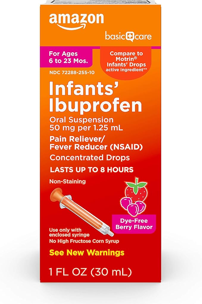 Amazon Basic Care Infants’ Ibuprofen Oral Suspension