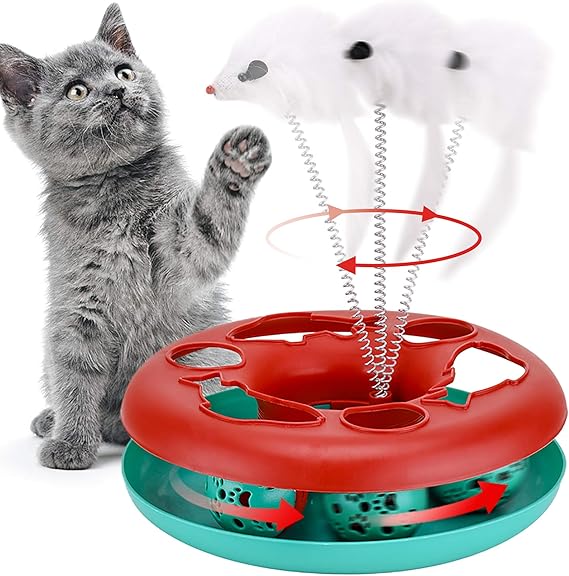 Interactive Kitten Toys Roller