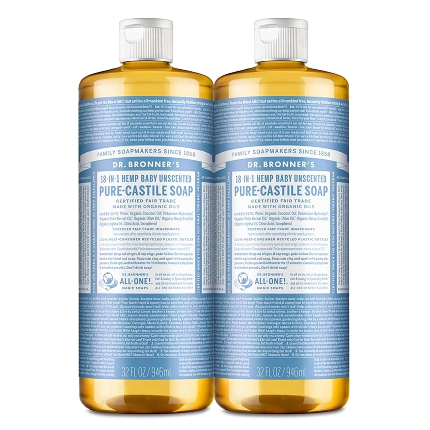 Pure-Castile Liquid Soap