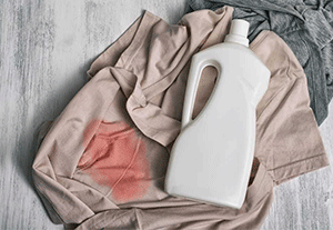 Apply a color-safe bleach alternative