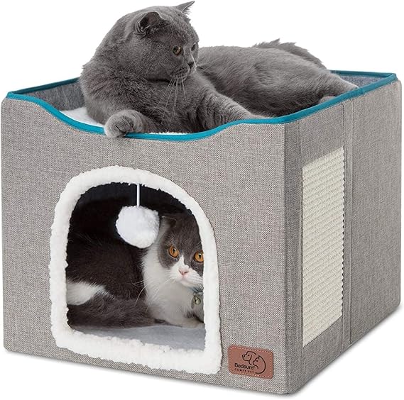 Bedsure Cat Beds and Cat Cave for Pet Cat House