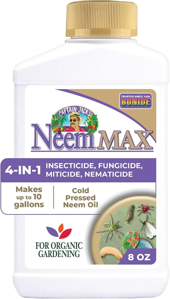 Bonide Neem Max Concentrated Cold Pressed Neem Oil