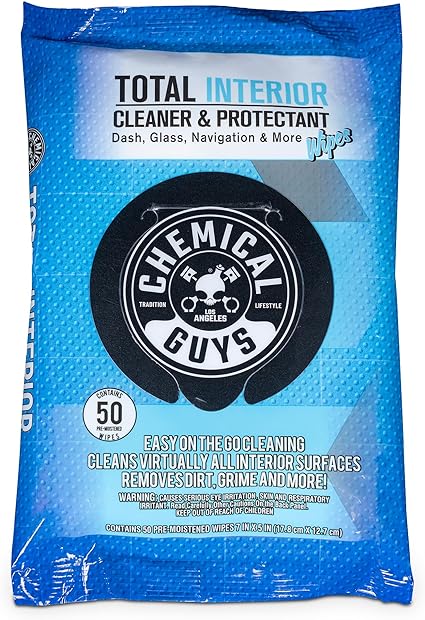 Chemical Guys Total Interior Cleaner & Protectant Wipes