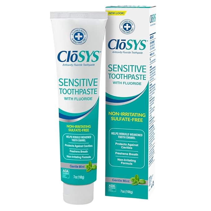 CloSYS Sensitive Toothpaste With Fluoride