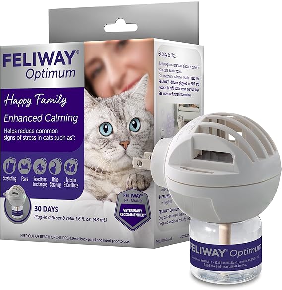 FELIWAY Optimum Enhanced Calming Diffuser For Cat