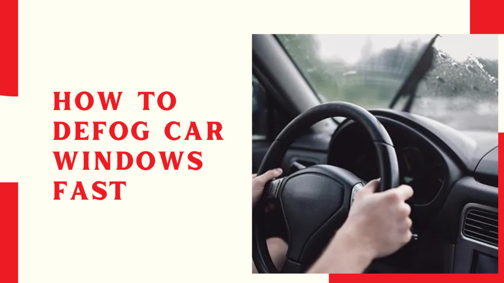 How to Defog Car Windows FAST