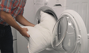 How to Machine Wash Pillows