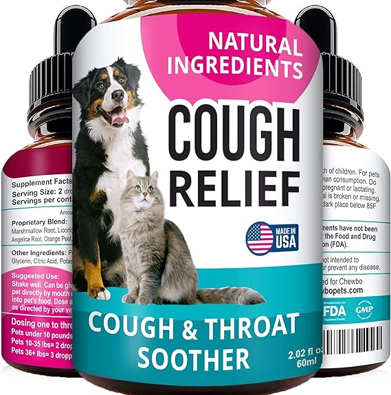 Kennel Cough Drops for Dogs and Cats