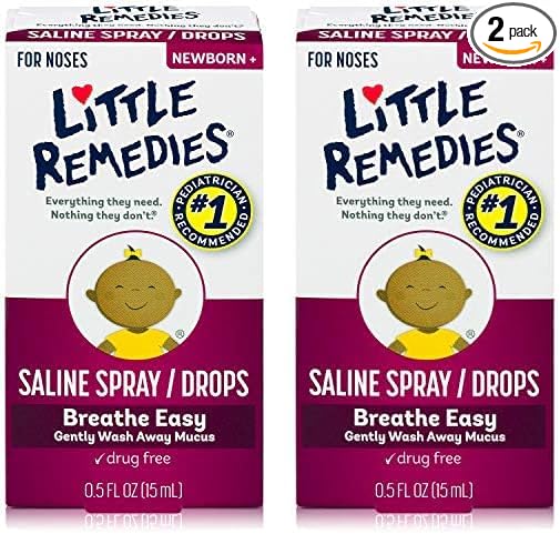 Little Remedies Saline Spray and Drops For Baby