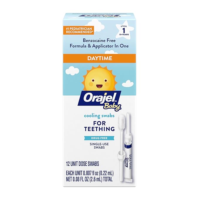 Orajel Baby Cooling Swabs for Teething