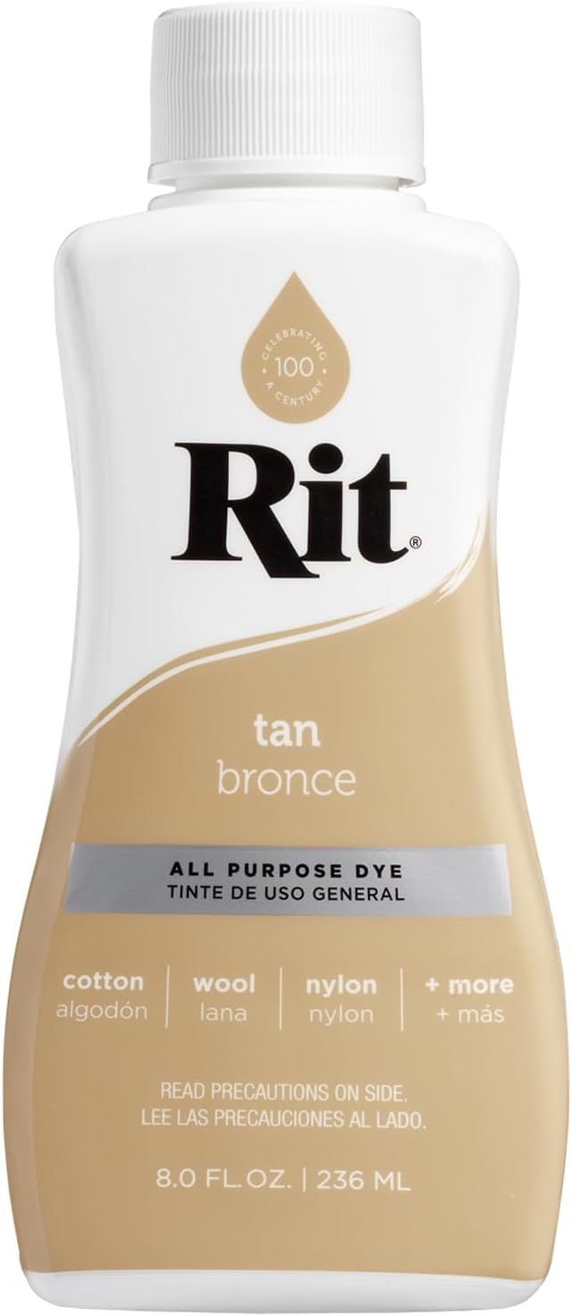 Rit All-Purpose Liquid Dye, Tan