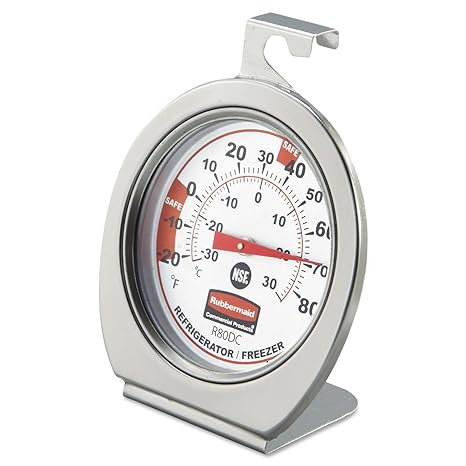 Rubbermaid Thermometer Classic Mechanical Dial For Refrigerator