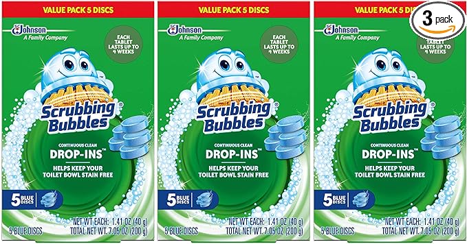 Scrubbing Bubbles Toilet Tablets