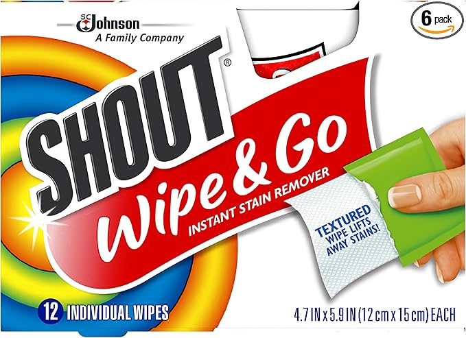 Shout Wipe and Go Instant Stain Remover