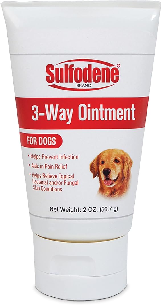 Sulfodene Ointment for dog wound pain Relief