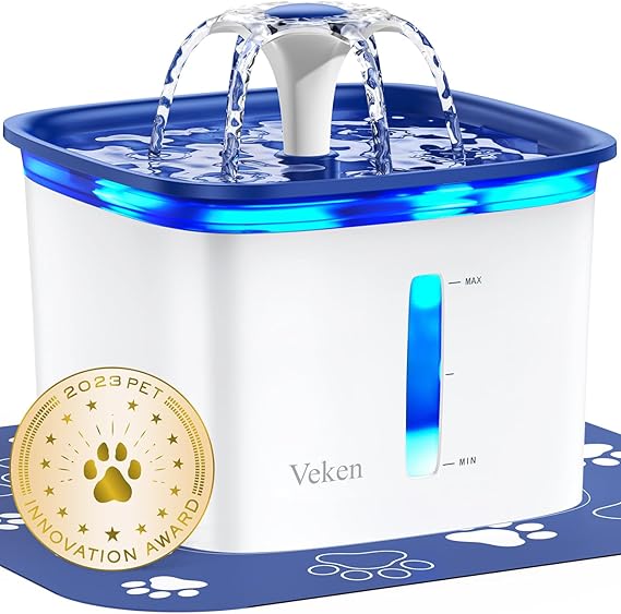 Veken Automatic Cat Water Fountain