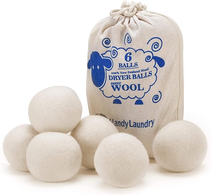 Wool Dryer Balls - Natural Fabric Softener