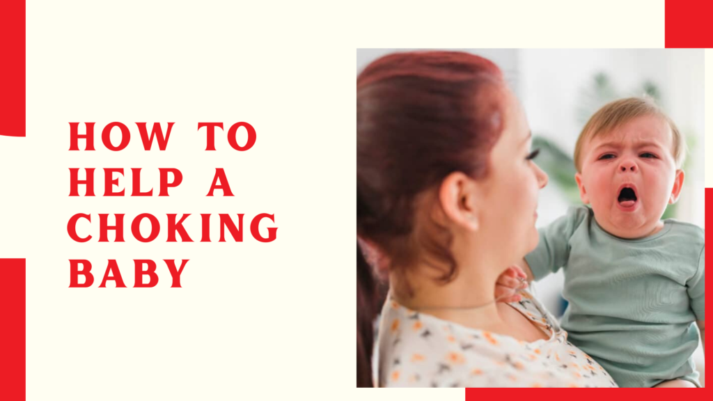 how to help a choking baby