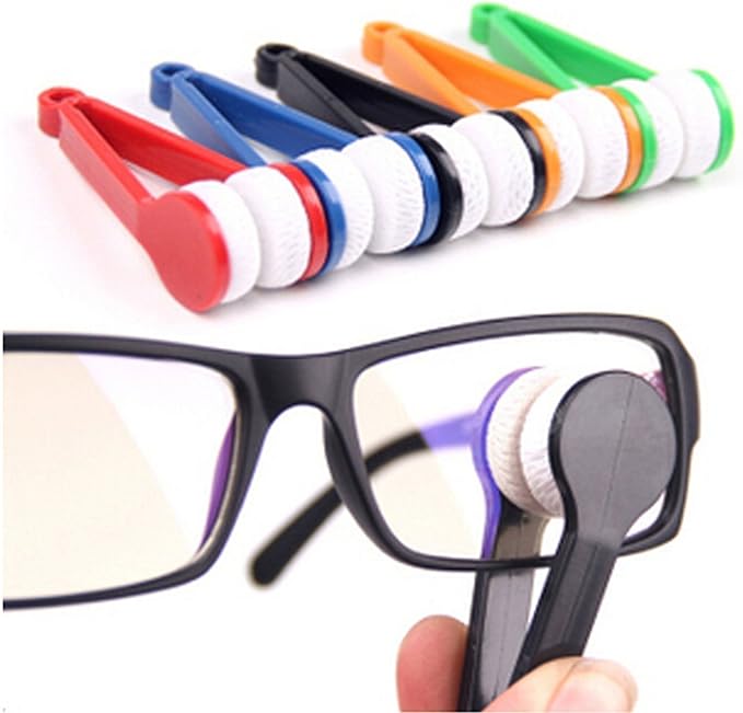 5 Pcs Mini Sun Glasses Eyeglass Microfiber Spectacles Cleaner