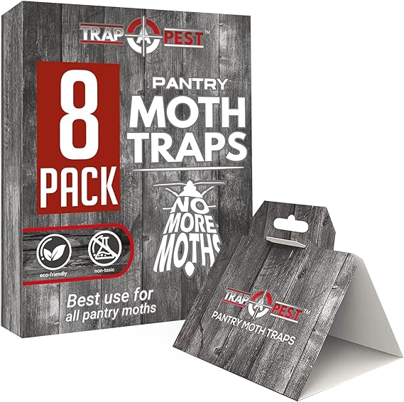 8 Pack Pantry Moth Traps