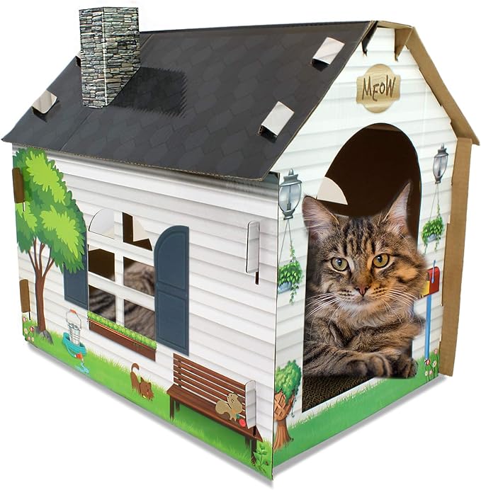 ASPCA Cardboard Cat House