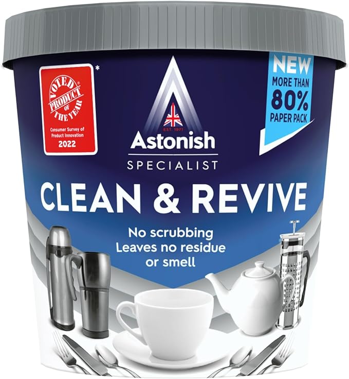 Astonish Specialist Clean & Revive Foaming Powder For Coffee Mugs