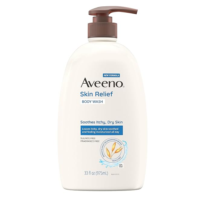 Aveeno Skin Relief Body Wash For Soothes Itchy and Dry Skin