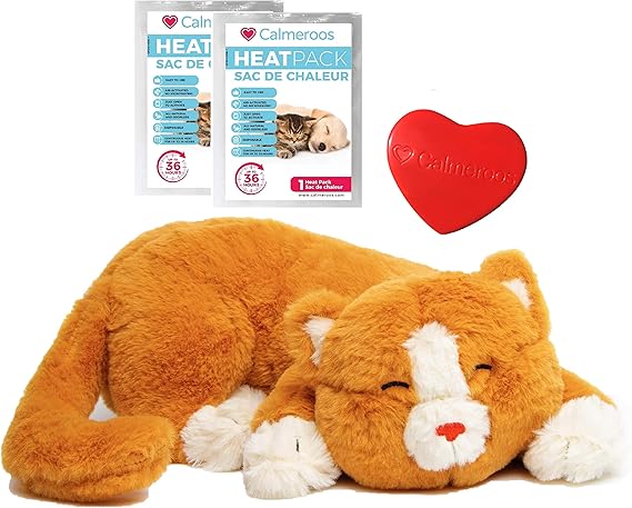 Cat Heartbeat Calming Separation Anxiety Relief Toys for Kittens