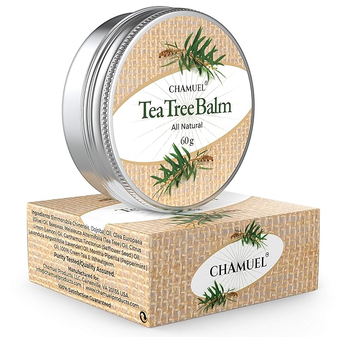 Chamuel TEA TREE OIL BALM for Soothing Irritations