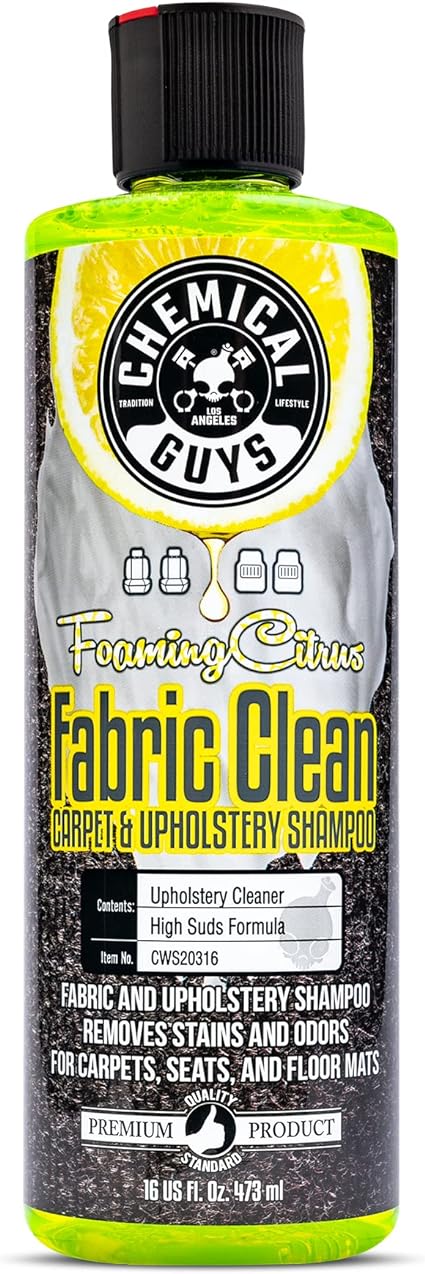 Chemical Guys Foaming Citrus Fabric Cleaner 