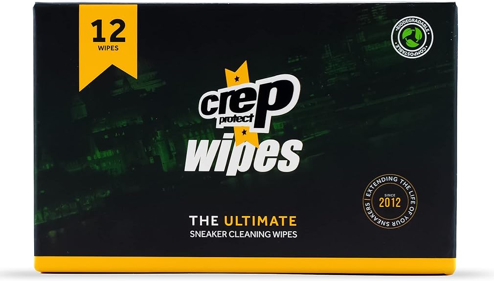 Crep Protect Biodegradable Sneaker Cleaning Wipes