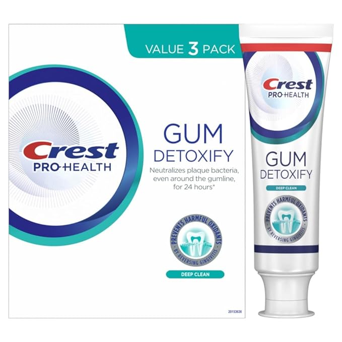 Crest Pro Health Gum Detoxify Deep Clean Toothpaste