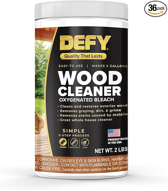 DEFY Wood Deck Cleaner Oxygenated Bleach