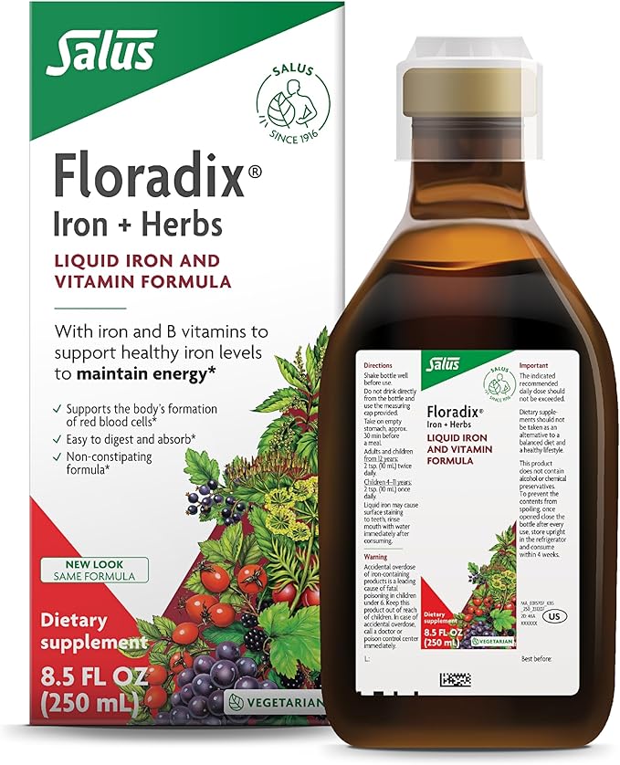 Floradix by Salus Iron & Herbs - Liquid Herbal Supplement