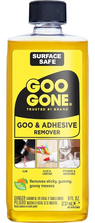 Goo Gone Adhesive Remover For Clothes