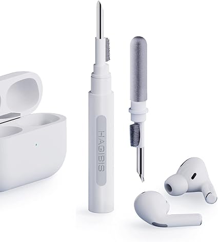 Hagibis Cleaning Kits for Airpods With Cleaner Pen Soft Brush for Bluetooth