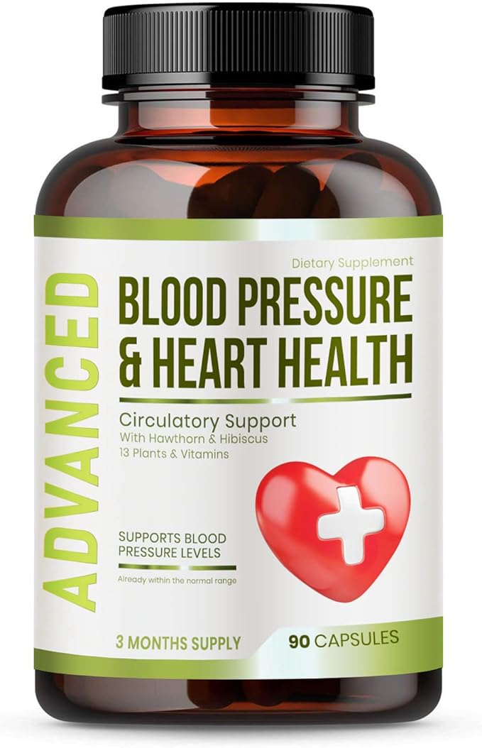 Heart Health Blood Pressure Support Supplement