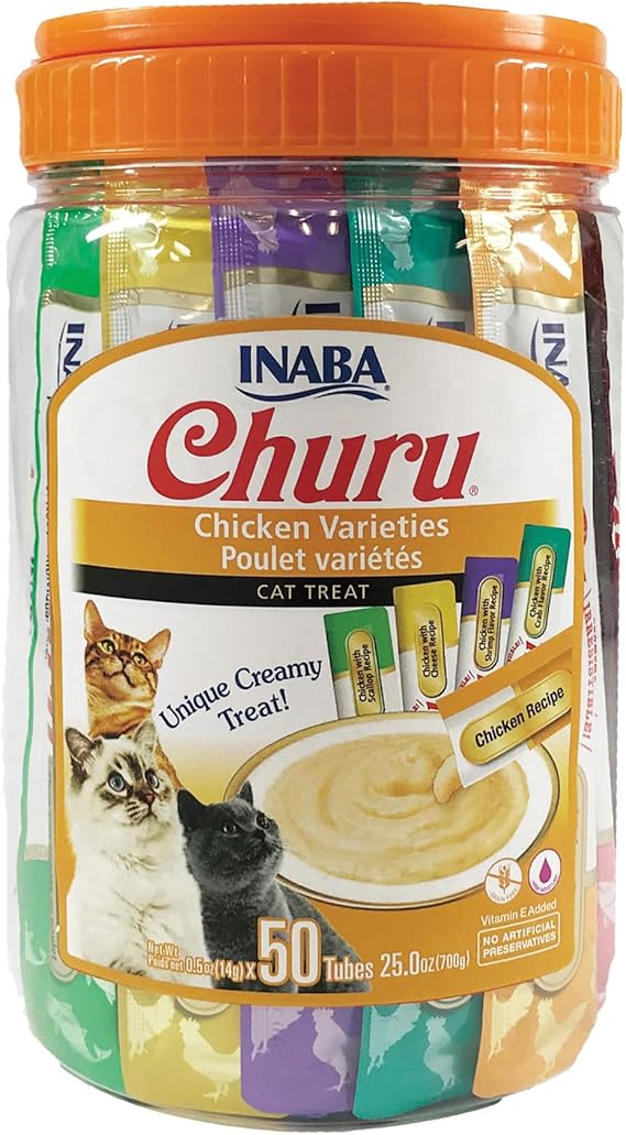 INABA Churu Squeezable Creamy Purée Cat Treat