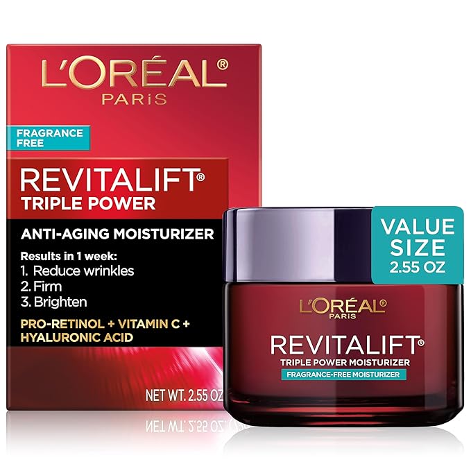 L'Oreal Paris Revitalift Triple Power Anti-Aging Face Moisturizer