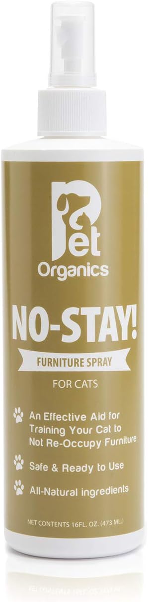 NaturVet Pet Organics No Stay Spray